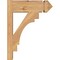 Ekena Millwork Merced Arts & Crafts Smooth Outlooker, Western Red Cedar, 5 1/2"W x 14"D x 18"H OUT06X14X18MRC03SWR - alternate 2